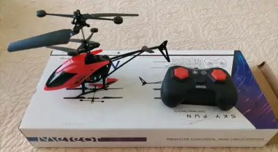 Mini helicóptero control remoto - miniatura 1