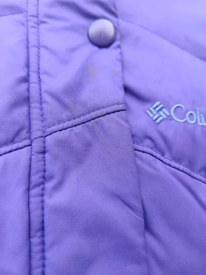 Chaqueta morada Columbia Talla S - 3