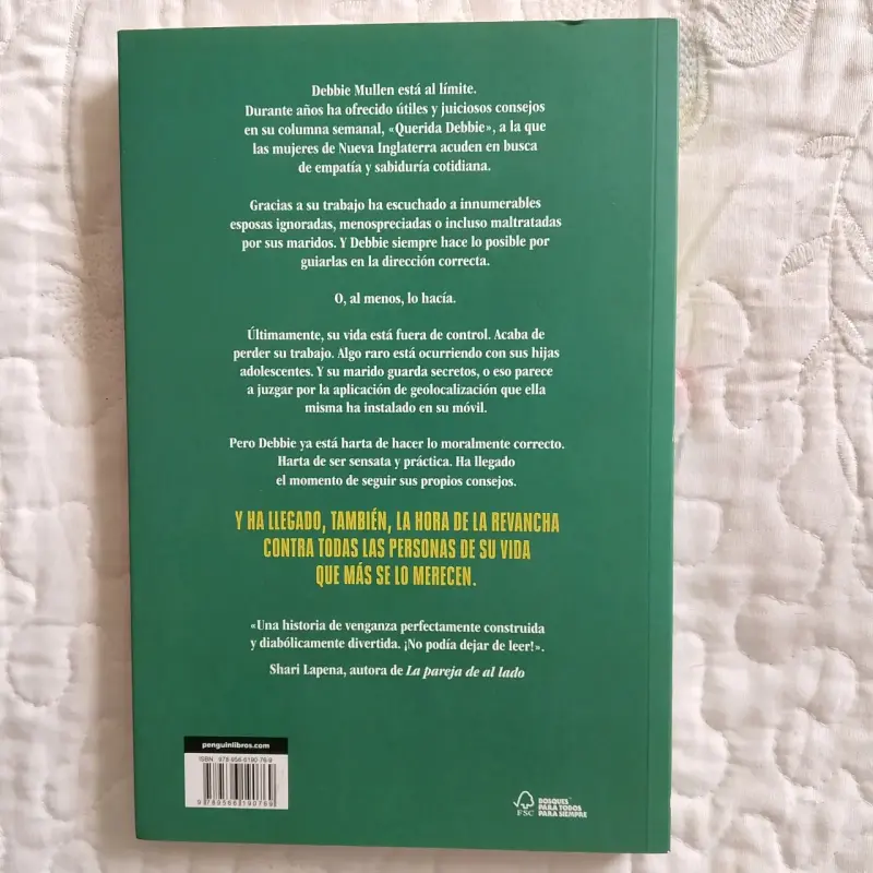 Libro Querida Debbie de Freida McFadden - 2