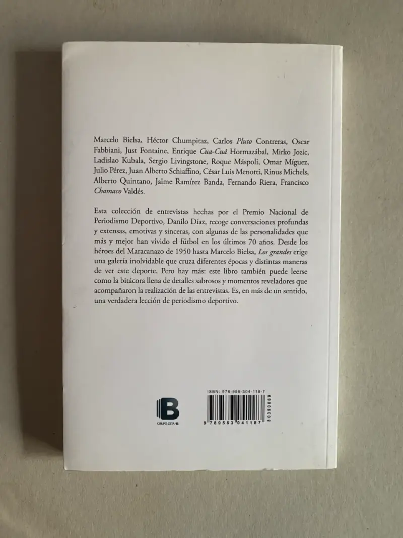 Libro 'Los Grandes' de Danilo Díaz sobre fútbol - 2