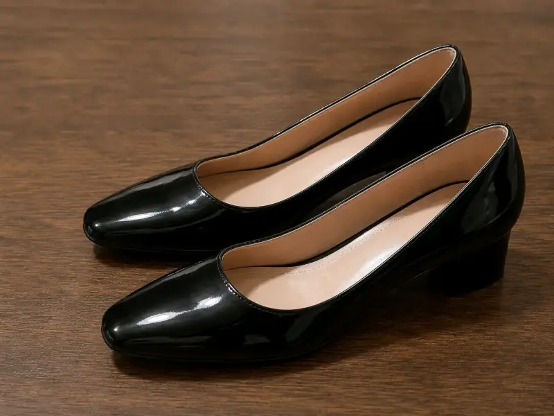 Zapatos de Tacón Bajo Negros Weide - 2