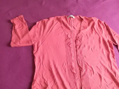 Cárdigan rosado de mujer Ted Lapidus - miniatura 3