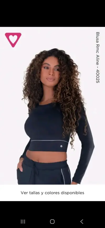 Leggings deportivos negros Serena - miniatura 1