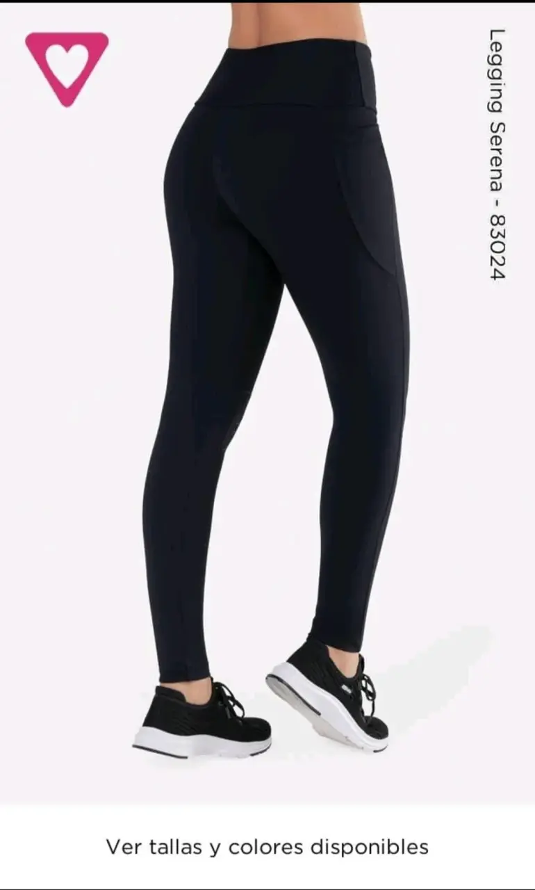Leggings deportivos negros Serena - 3