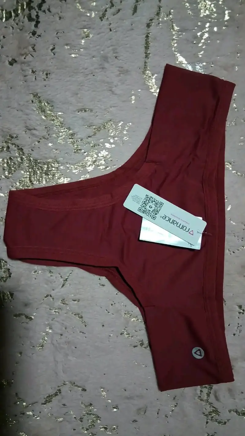 Calzón tanga rojo para mujer - 3
