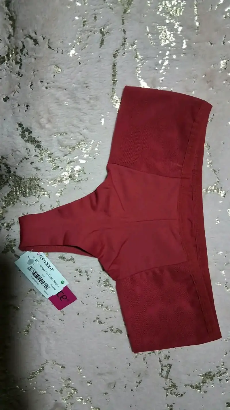 Calzón tanga rojo para mujer - 6