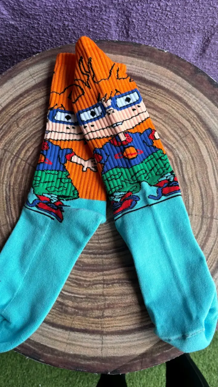 Calcetines divertidos con personajes animados - 7