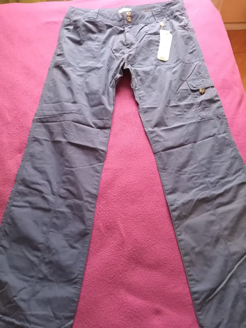 Pantalones cargo azul marino para mujer talla 42