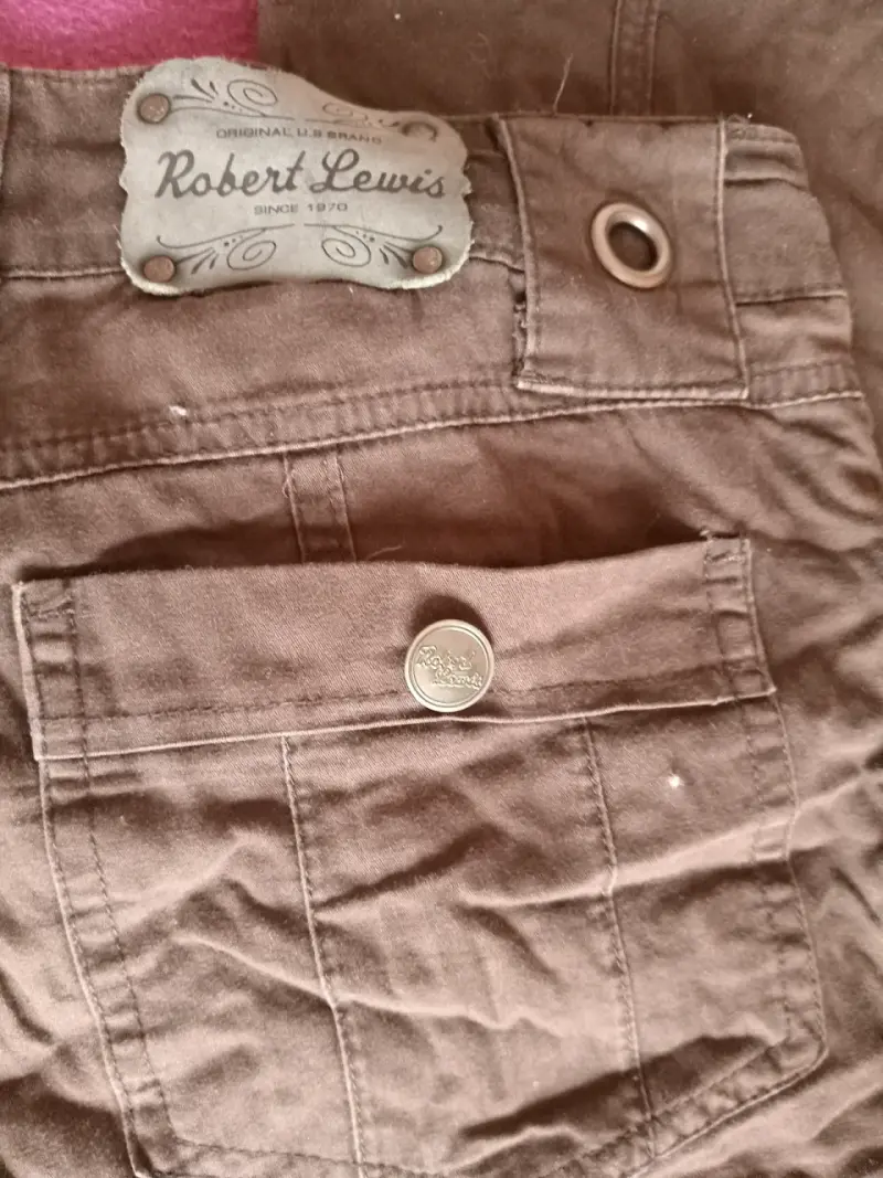 Pantalones cargo marrones de mujer talla 42 - 5