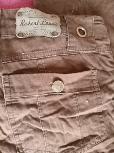 Pantalones cargo marrones de mujer talla 42 - miniatura 5