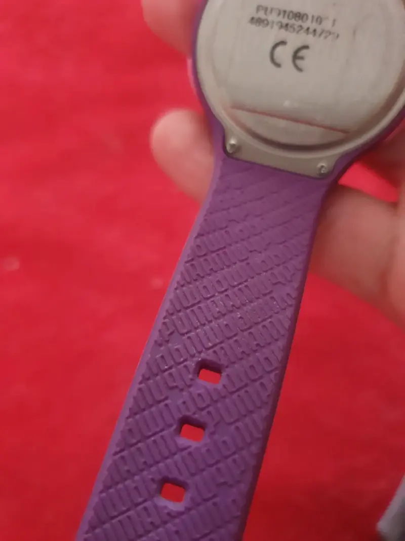 Reloj digital deportivo púrpura Puma - 4