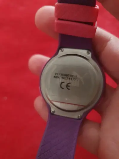Reloj digital deportivo púrpura Puma - miniatura 5