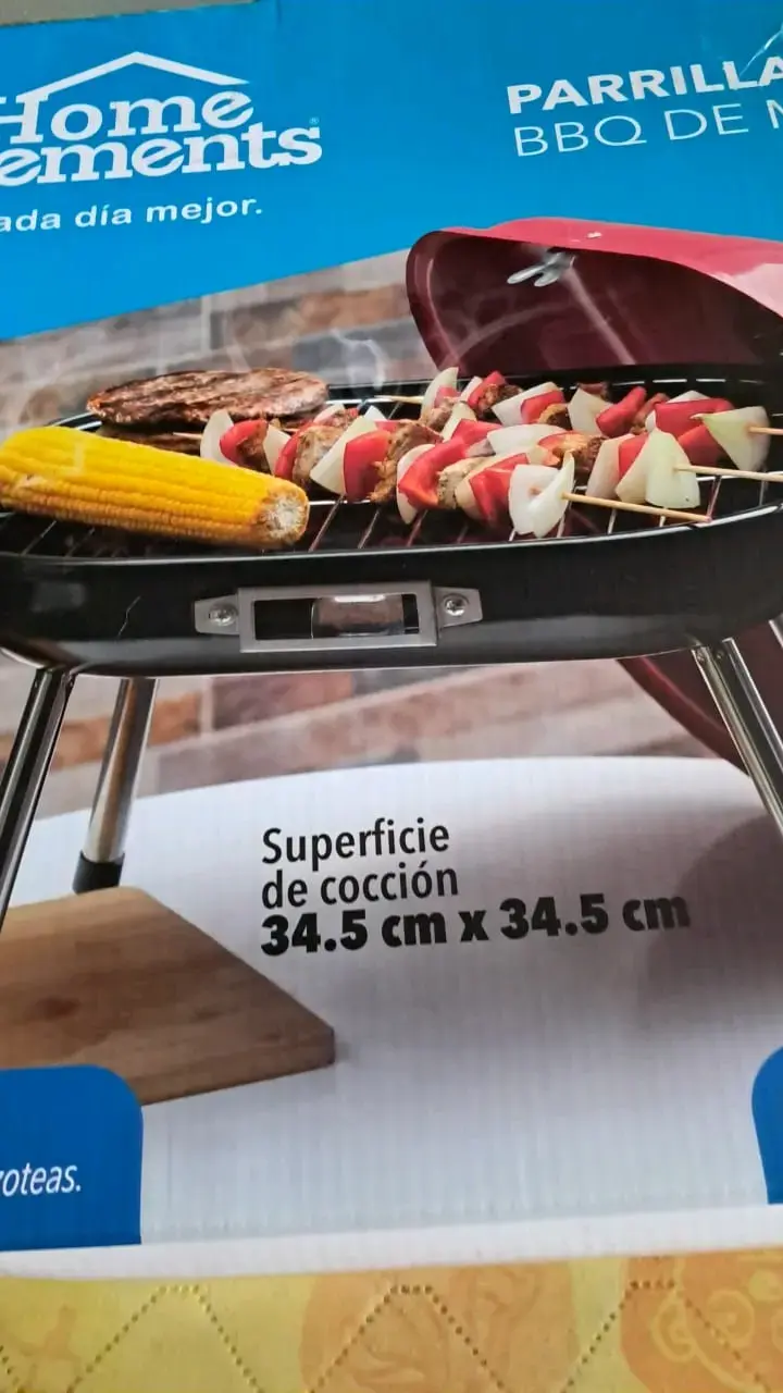 Parrilla BBQ de mesa Home Elements