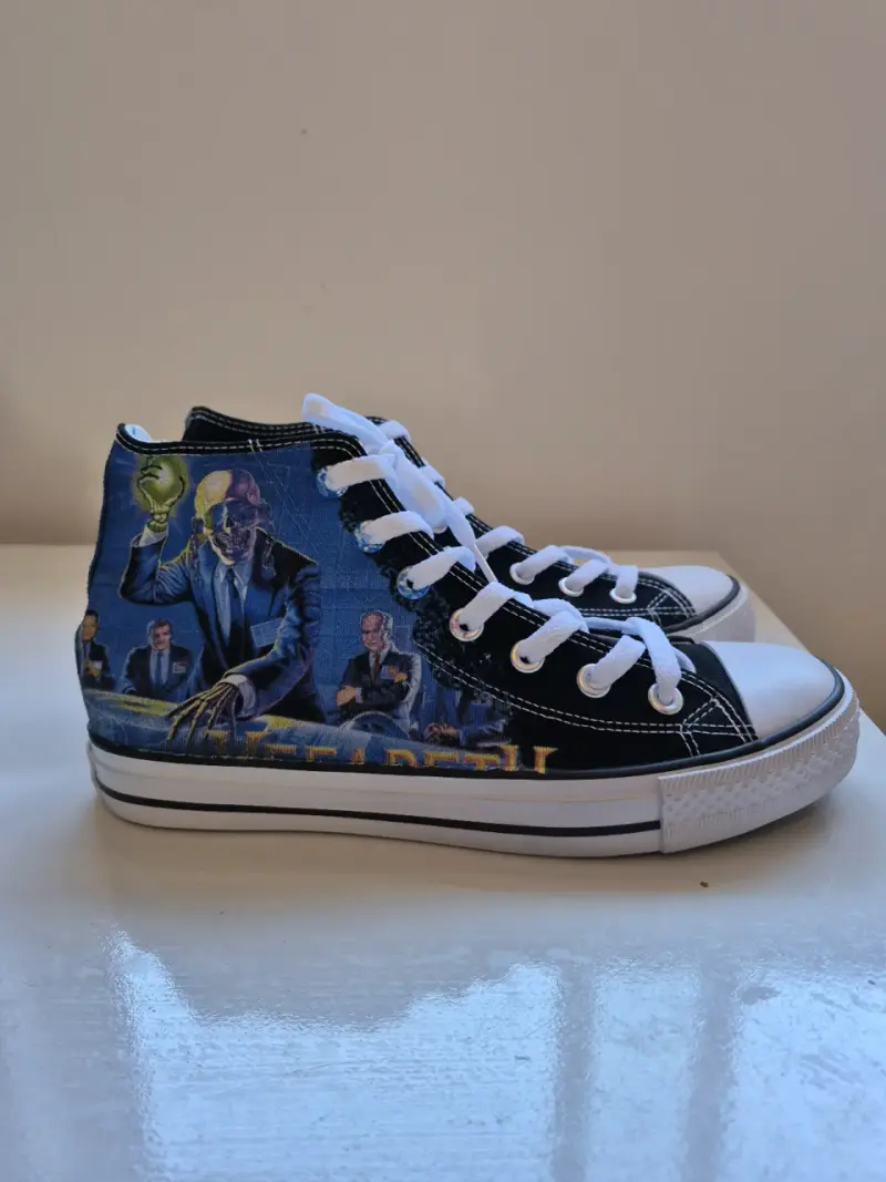 Zapatillas altas Megadeth diseño exclusivo