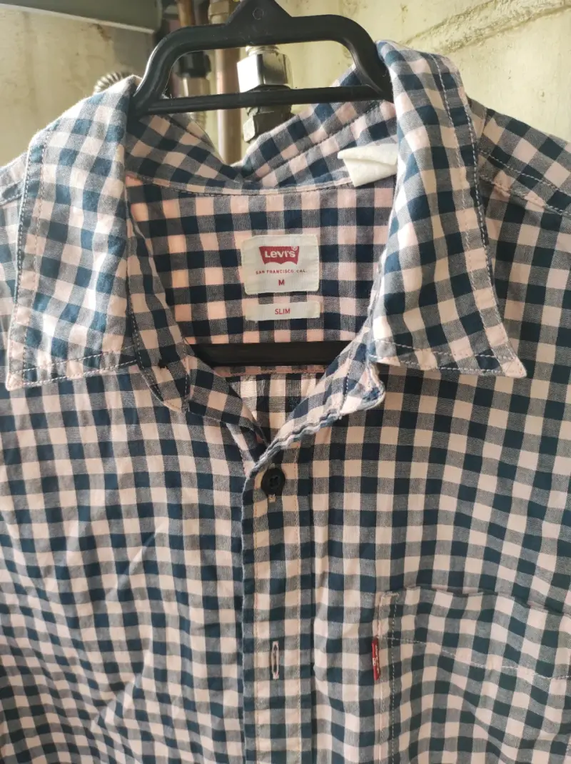 Camisa a cuadros Levi's para hombre, jean talla 40 - 2