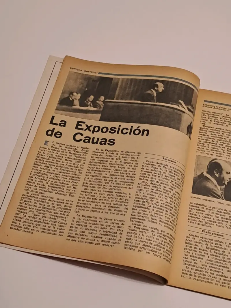Revista Qué Pasa edición 236  30 octubre 1975 - 3