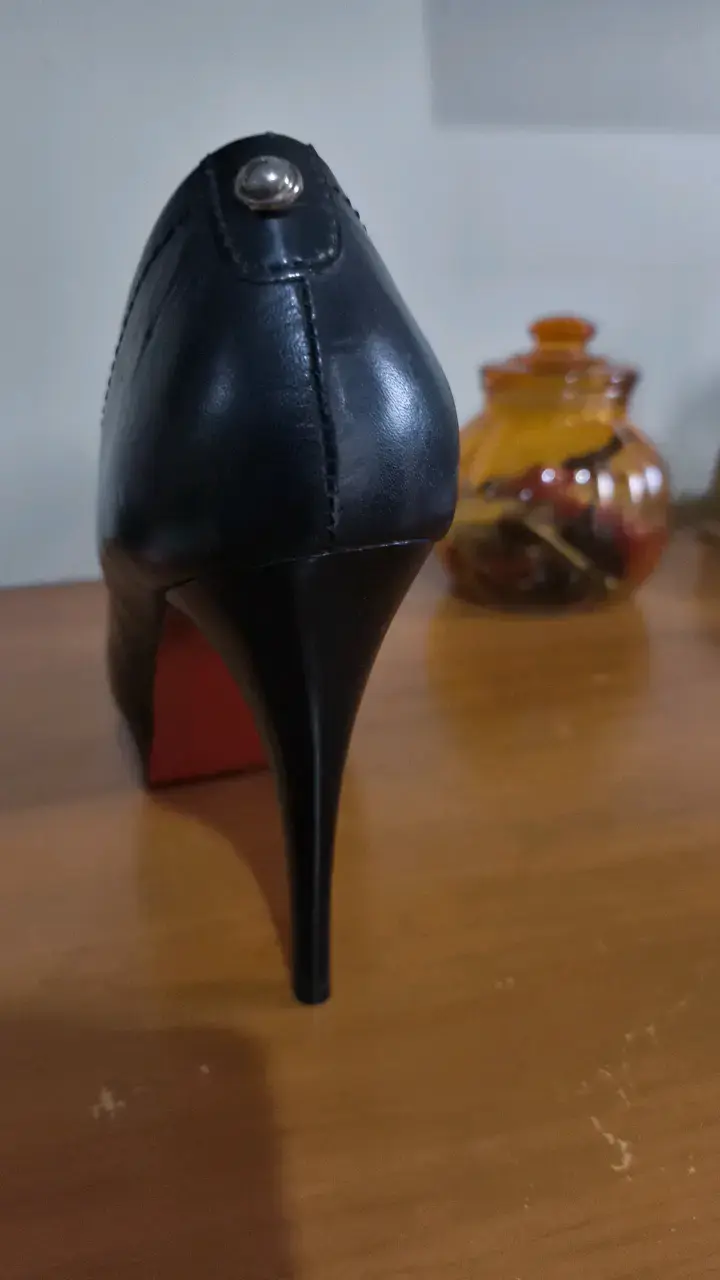 Zapatos de Tacón Alto Negro para Mujer - 2