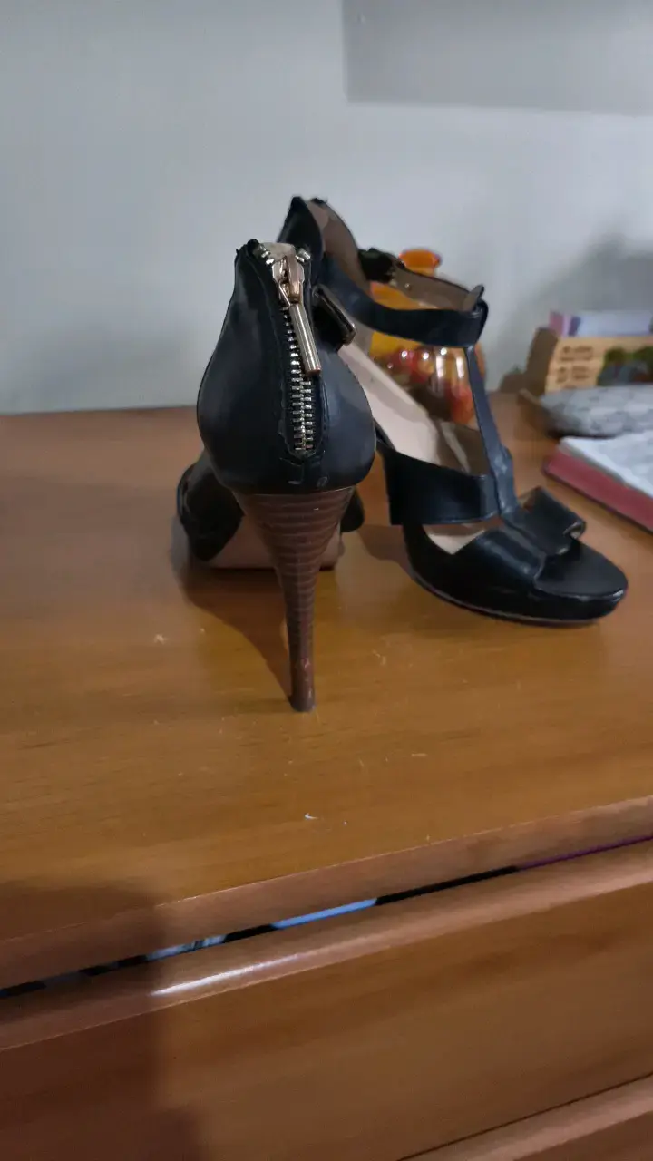 Zapatos de Tacón Alto Negro para Mujer - 5
