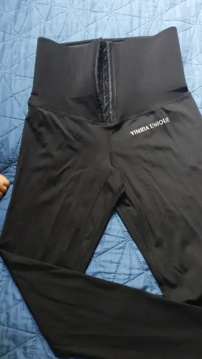 Leggings negros Ymria Unique con cintura compresor - miniatura 2