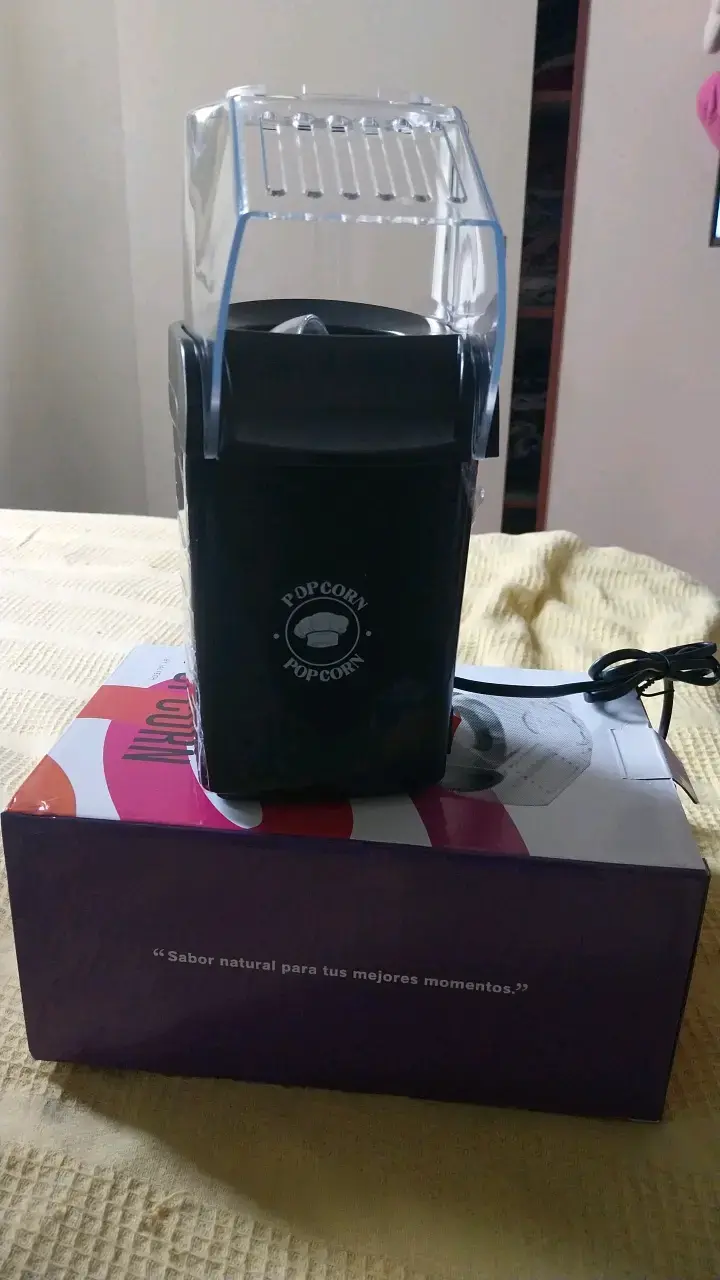 Máquina para hacer palomitas de maíz eléctrica