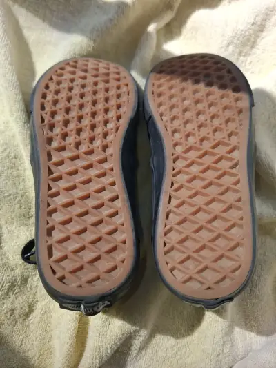 Zapatillas negras Vans de lona para hombre - miniatura 2