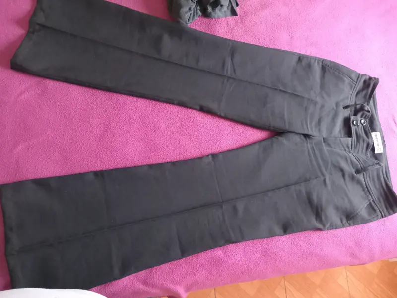 Pantalones negros de vestir para mujer talla 42 - 2