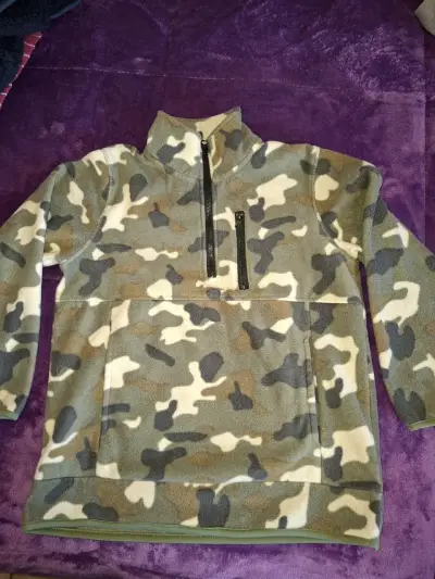 Chaqueta de polar con capucha Uppí para invierno - miniatura 2