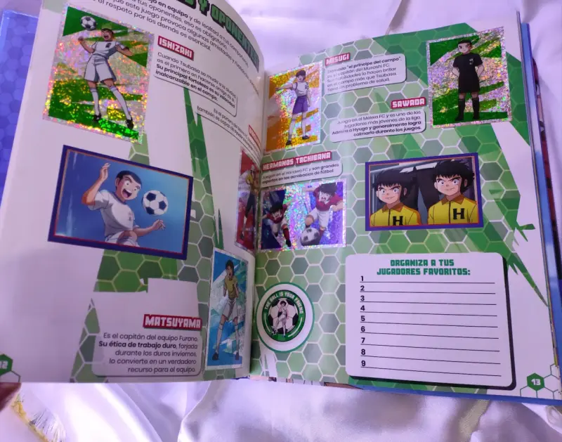 Álbum de Stickers Captain Tsubasa Panini completo - 4