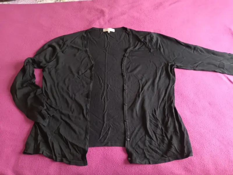 Cardigan negro de mujer en buen estado