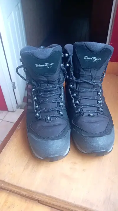 Botas de montaña negras Wind River talla 12 - miniatura 1