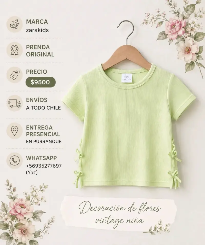 Vestido rojo para niña Zarakids talla 8-9 - 5