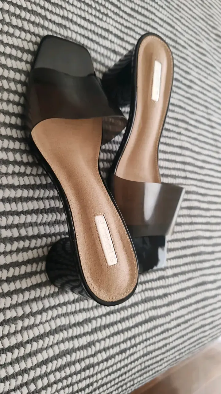 Sandalias de tacón transparente Studio F - 1