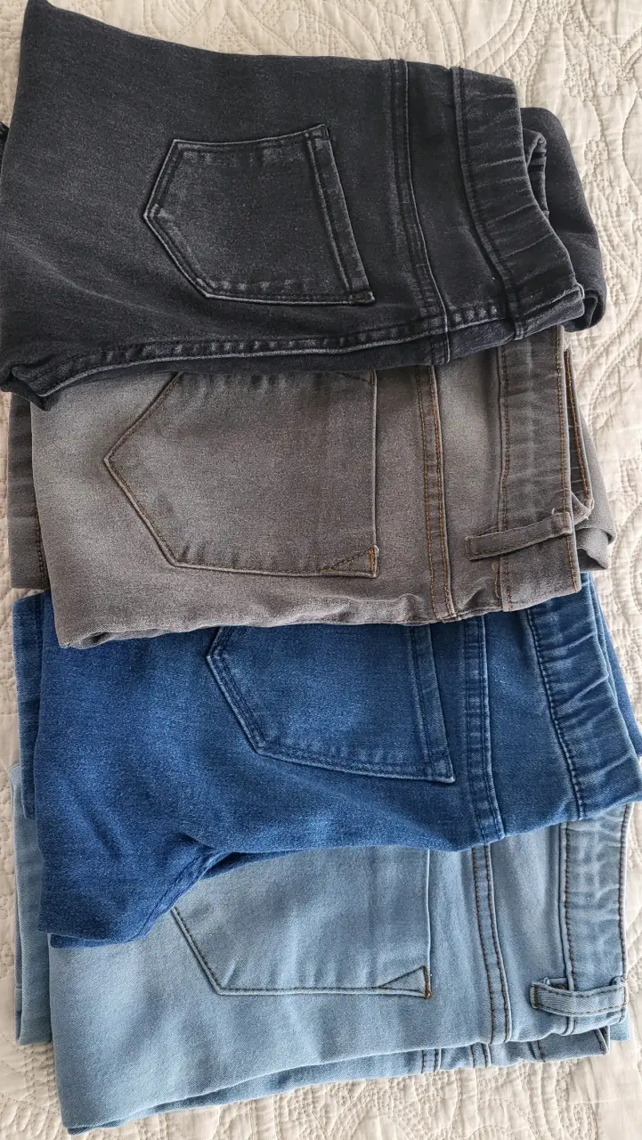 Lote de 4 jeans pitillo talla 14 - 1