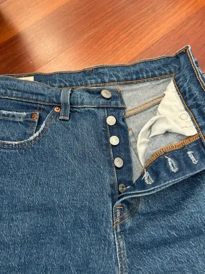 Jeans Levi's 501 Original Cropped de mujer - miniatura 4