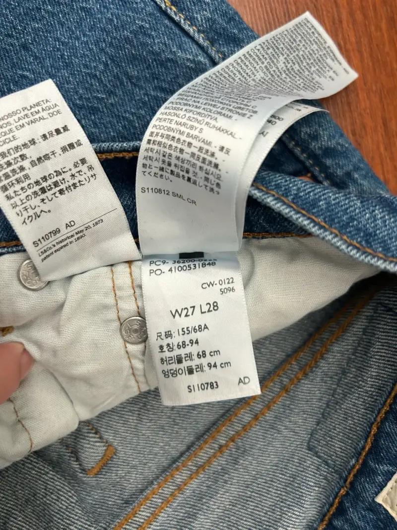 Jeans Levi's 501 Original Cropped de mujer - 5