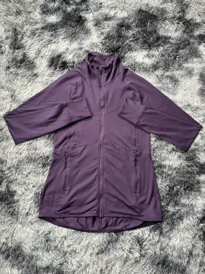 Poleron deportivo morado Mujer - miniatura 1