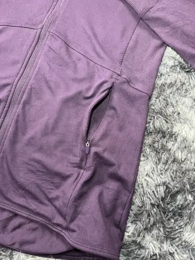 Poleron deportivo morado Mujer - miniatura 3