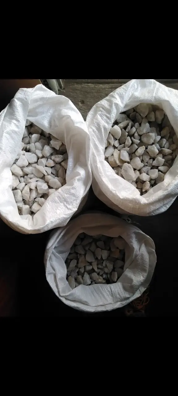 Piedras de cuarzo blanco para decoración y jardín - 3