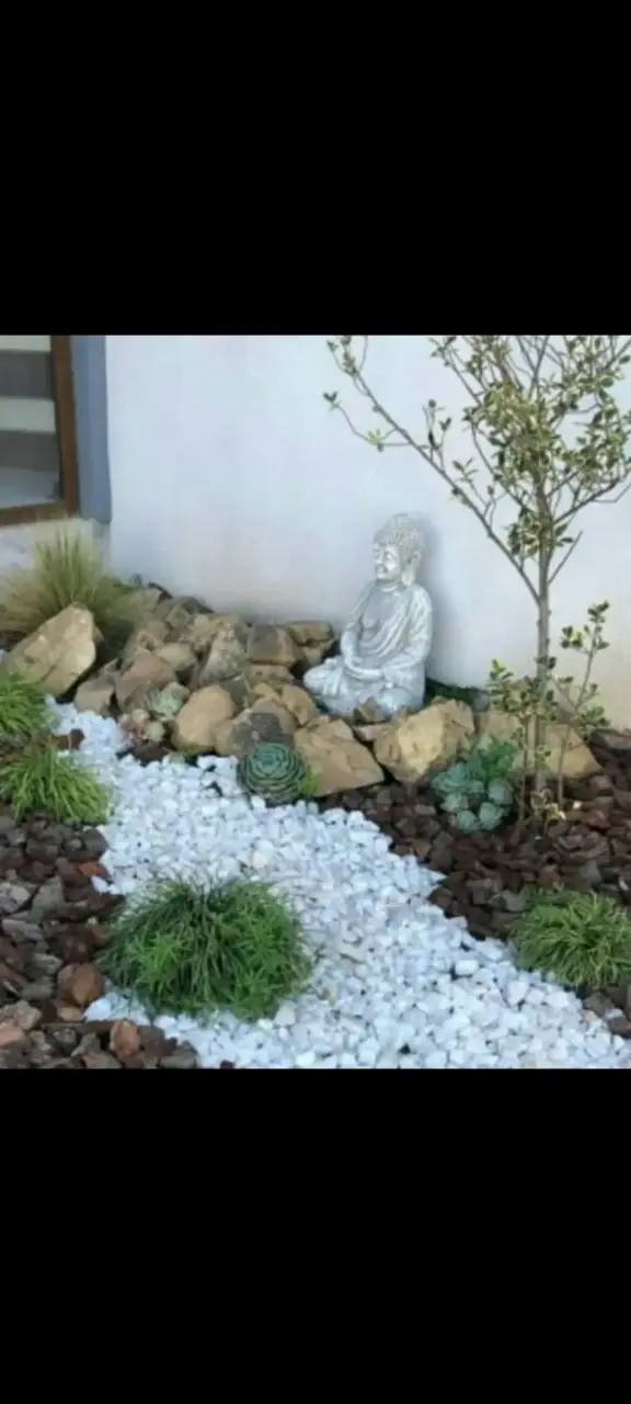 Piedras de cuarzo blanco para decoración y jardín - 4