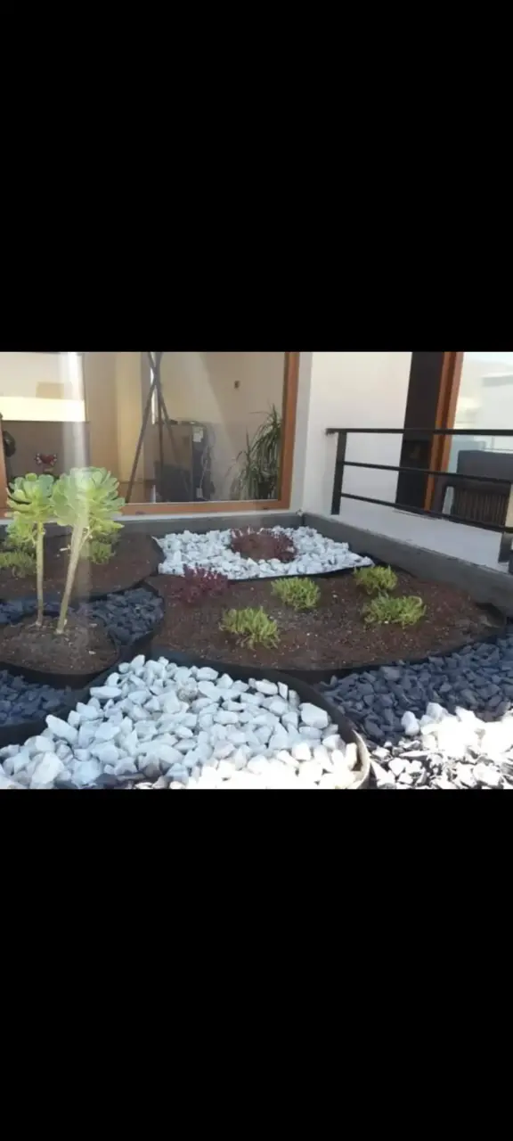 Piedras de cuarzo blanco para decoración y jardín - 5