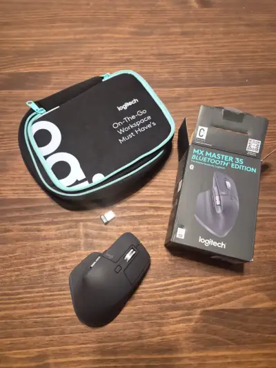 Mouse Inalámbrico Logitech MX Master 3S Bluetooth - miniatura 1