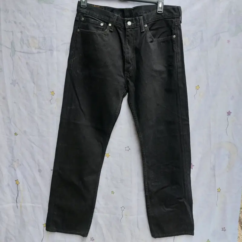 Jeans Levi's 505 negros para hombre - 1