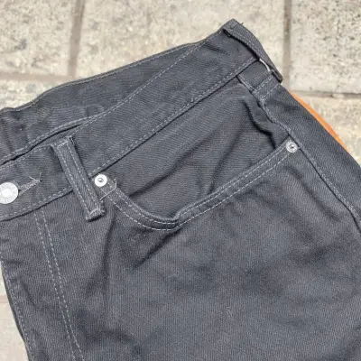 Jeans Levi's 505 negros para hombre - miniatura 4