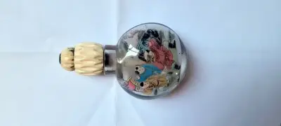 Botellita Rape año 1900 Pintada Interior Antigueda - miniatura 5