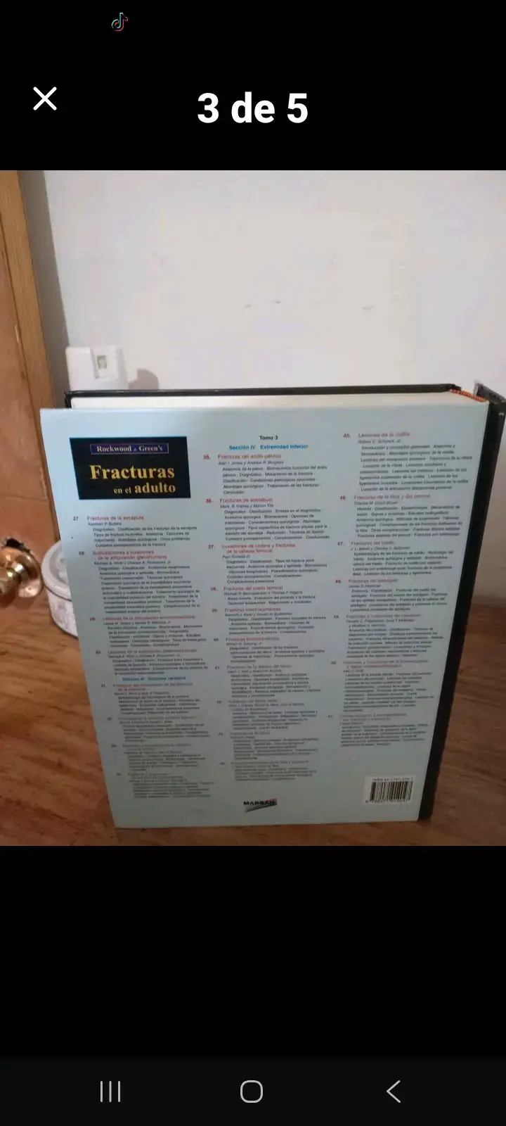 Libro Rockwood & Green's Fracturas en el Adulto - 4