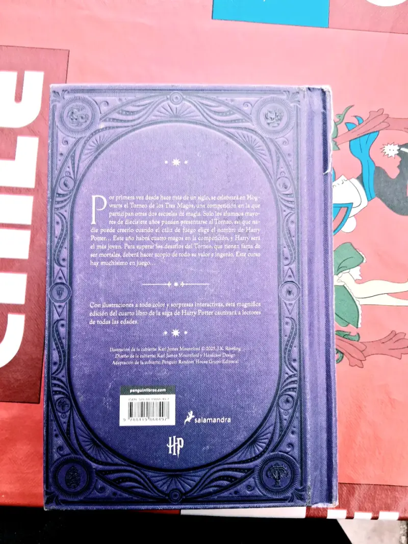 Libro Harry Potter y el Cáliz de Fuego Edición Ilustrada - 3