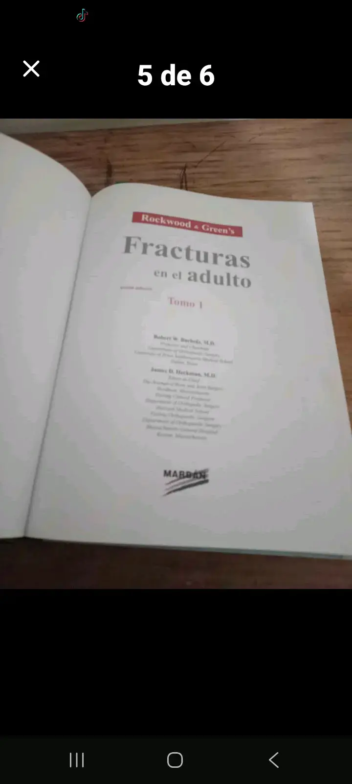 Libro Rockwood & Green's Fracturas en el Adulto - 5