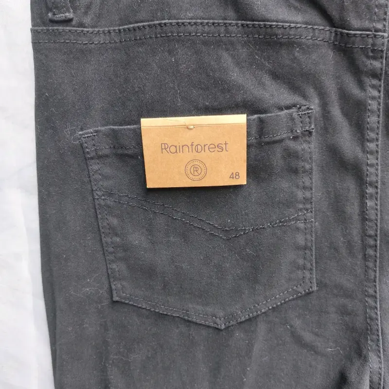 Pantalones negros de mujer Rainforest - 5