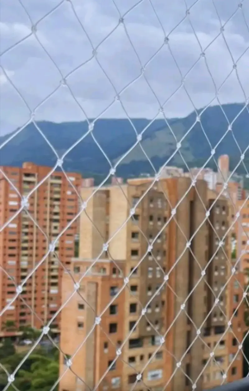 Malla de Seguridad para Balcón Transparente