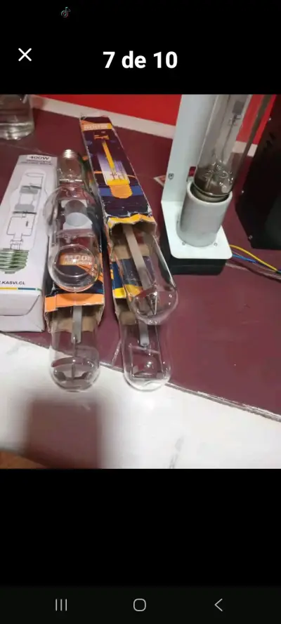 Lámpara de cultivo con balastro y bombillas - miniatura 5